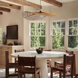 Lampa sufitowa wisząca boho APP1740-1CP 80CM