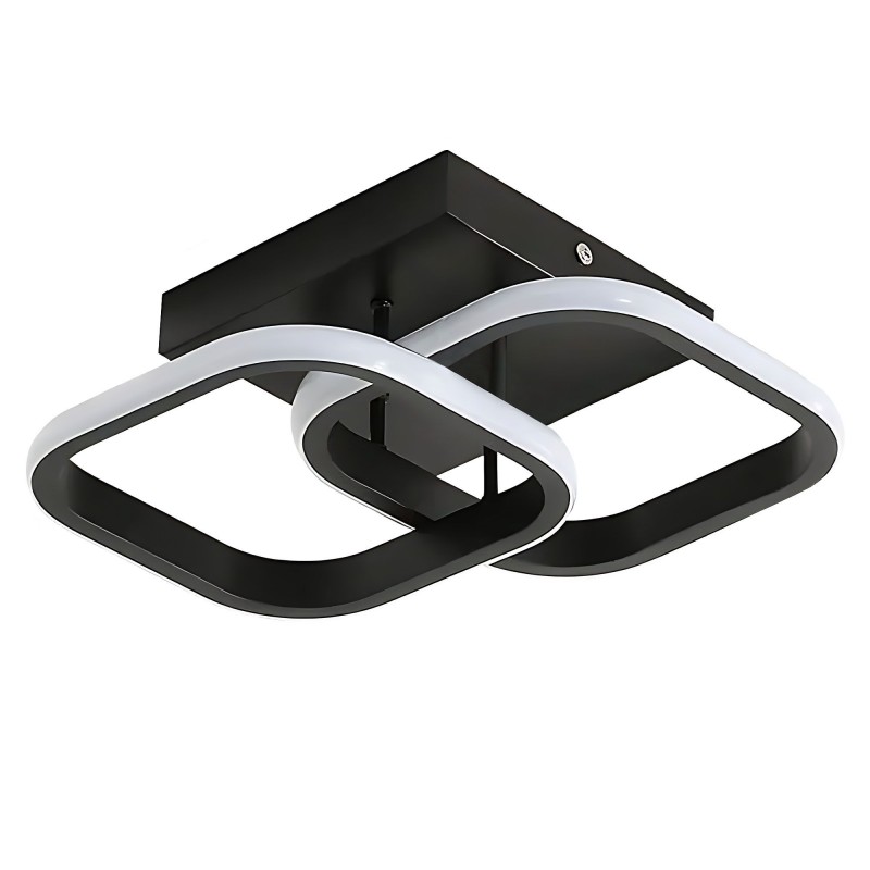 Lampa sufitowa plafon LHJ074-C Czarna