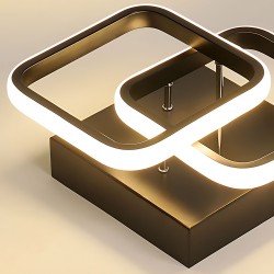 Lampa sufitowa plafon LHJ074-C Czarna