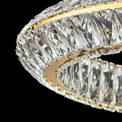 LAMPA SUFITOWA WISZĄCA LED APP1768-CP Złota 60cm