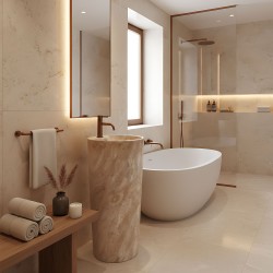 Umywalka Ceramiczna Wolnostojąca Blanka Savana Matt