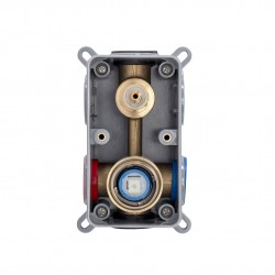 Zestaw natryskowy podtynkowy Rea Foster Złoty Szczotkowany + BOX