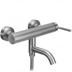 Bateria wannowa REA Argon Nikiel Szczotkowany