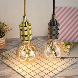 Lampa Sufitowa Wisząca Oprawka APP342-1CP CZARNA