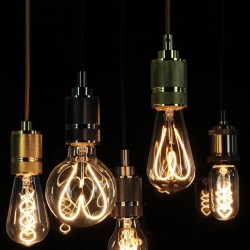 Lampa Sufitowa Wisząca Oprawka APP342-1CP CZARNA