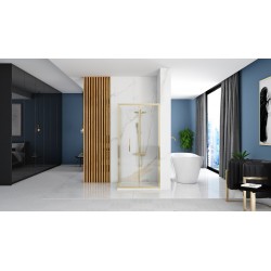 Kabina Prysznicowa Narożna Rapid Fold Złota