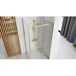 Kabina Prysznicowa Narożna Rapid Fold Złota