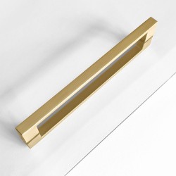 Kabina prysznicowa Rea City 80x100 Złota Szczotkowana