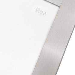 Kabina prysznicowa Rea City 80x100 Nikiel Szczotkowany