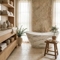 Wanna Akrylowa Wolnostojąca Ferrano Slim Nature 170