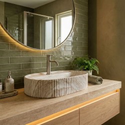 Umywalka nablatowa Rea Marcela 60 Kallisto