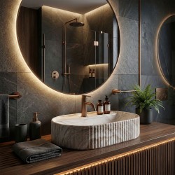 Umywalka nablatowa Rea Marcela 60 Kallisto