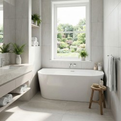 Wanna Przyścienna CAPRI SLIM 150cm