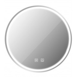 LUSTRO ŚCIENNE LED 60cm MMJ stal szczotkowana