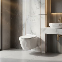 Misa WC podwieszana Rea Gustavo Rimless