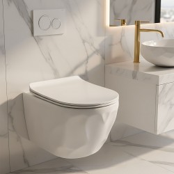 Misa WC podwieszana Rea Gustavo Rimless