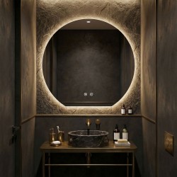 Lustro ścienne LED 80cm Fabio