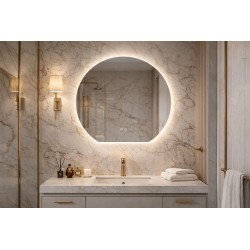 Lustro ścienne LED 80cm Fabio