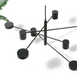 Lampa Sufitowa Nowoczesna 4-Ramienna APP596-4C z pilotem