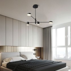 Lampa Sufitowa Nowoczesna 4-Ramienna APP596-4C z pilotem