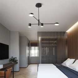 Lampa Sufitowa Nowoczesna 4-Ramienna APP596-4C z pilotem