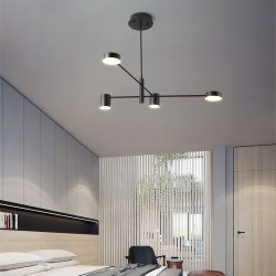 Lampa Sufitowa Nowoczesna 4-Ramienna APP596-4C z pilotem