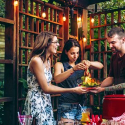 Girlanda zewnętrzna black WOJ+14342