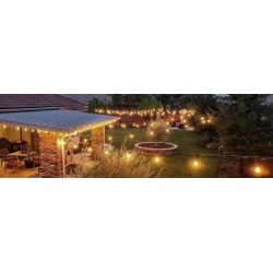 Girlanda zewnętrzna black WOJ+14342