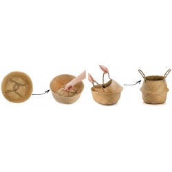 Kosz Naturalny BOHO 381181B