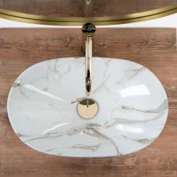 Umywalka Nablatowa REA Royal Mini Aiax Shiny