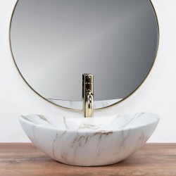 Umywalka Nablatowa REA Royal Mini Aiax Shiny