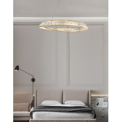 KRYSZTAŁOWA LAMPA SUFITOWA LED APP1201-CP