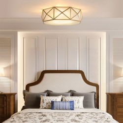 Lampa sufitowa 45cm APP1239-C Złota