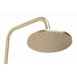 ZESTAW PRYSZNICOWY Z TERMOSTATEM Rea PAROT Złoty Szczotkowany