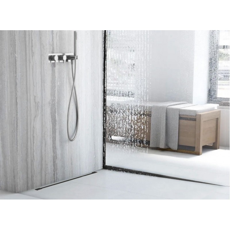 Listwa Spadkowa Brodzikowa 100cm Czarna