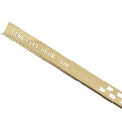 Listwa Spadkowa Brodzikowa 140cm Złota Szczotkowana