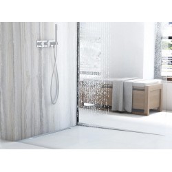 Listwa Spadkowa Brodzikowa 120cm Nikiel Szczotkowany