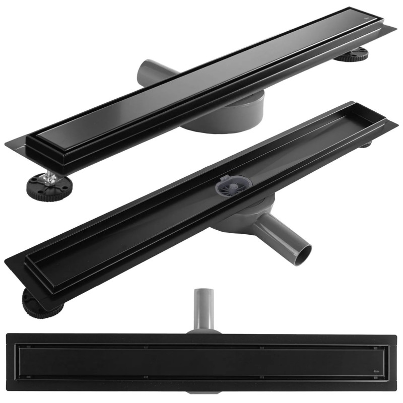 Odpływ Liniowy Rea Neox Pro Czarny 60