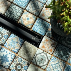 Odpływ Liniowy Rea Neox Slim Pro Czarny 60