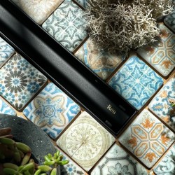 Odpływ Liniowy Rea Neox Slim Pro Czarny 80