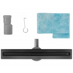 Odpływ Liniowy Rea Neox Slim Pro Czarny 80