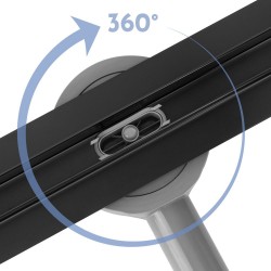 Odpływ Liniowy Rea Neox Slim Pro Czarny 90