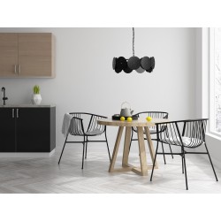 LAMPA SUFITOWA WISZĄCA APP1307-CP BLACK