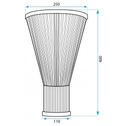 LAMPA ŚCIENNA KINKIET Boho APP1272-1W