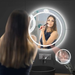 LUSTRO ŚCIENNE LED 60cm BAS