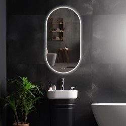 LUSTRO ŚCIENNE LED EGJ 50x90 cm