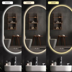 LUSTRO ŚCIENNE LED EGJ 50x90 cm