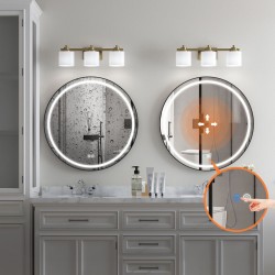 LUSTRO ŚCIENNE LED 90cm MMJ Black