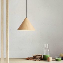 LAMPA SUFITOWA WISZĄCA APP1442-1CP WOOD