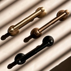 UCHWYT NA PAPIER TOALETOWY 332869A RETRO CZARNY